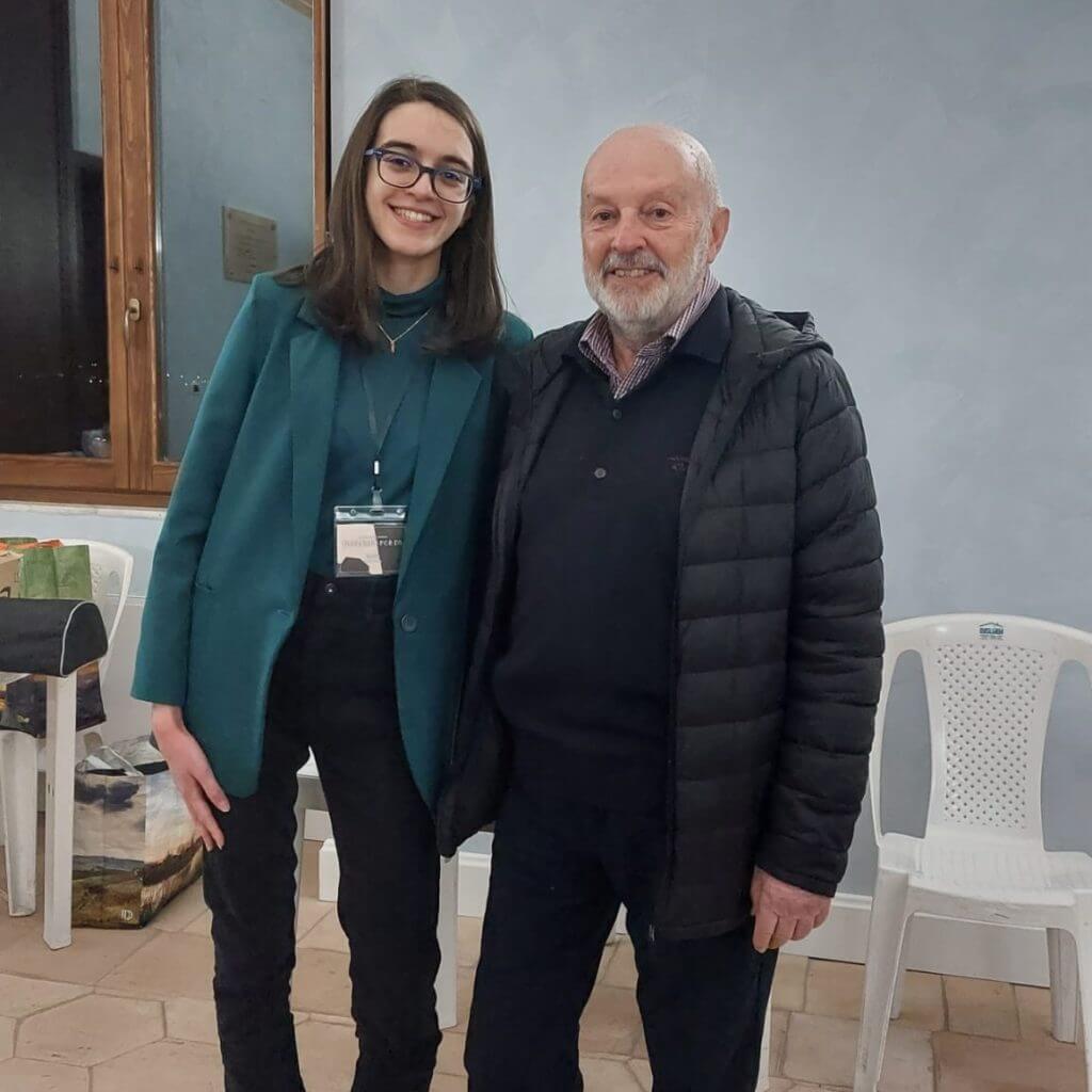 Giovanni Nocella con Elisa Sordi al BIT 2023 ad Anagni - foto