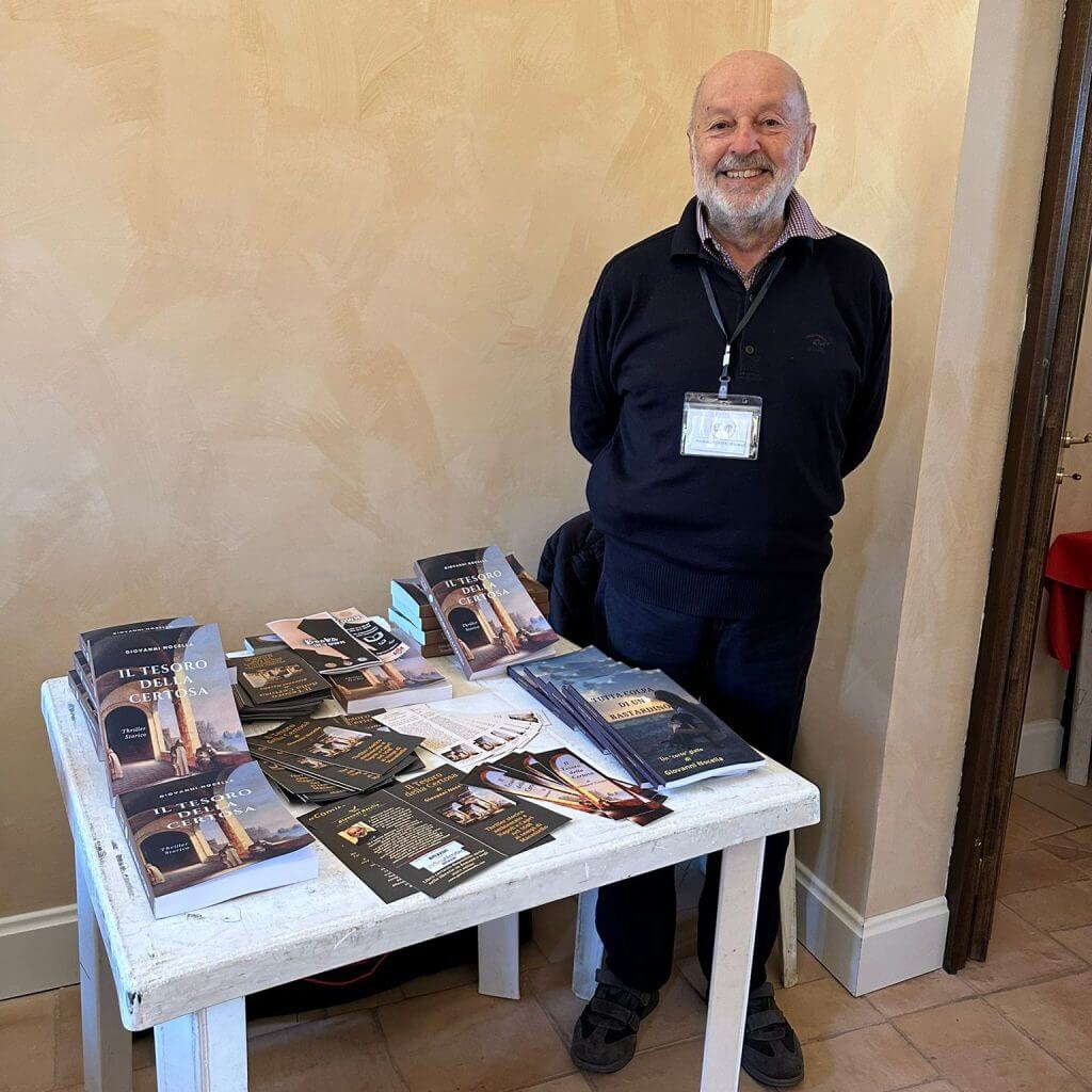Il banchetto di Giovanni Nocella al BIT del 2023 ad Anagni - Foto