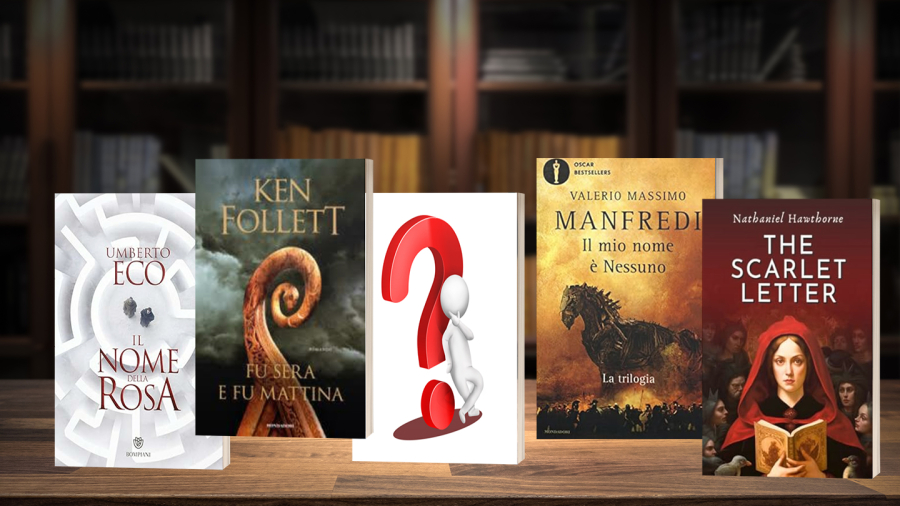 Nuovo romanzo? Copertine di best sellers