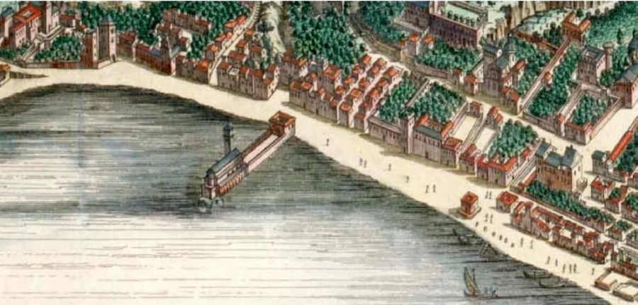 Isolotto di San Leonardo Pianta Stopendaal 1663