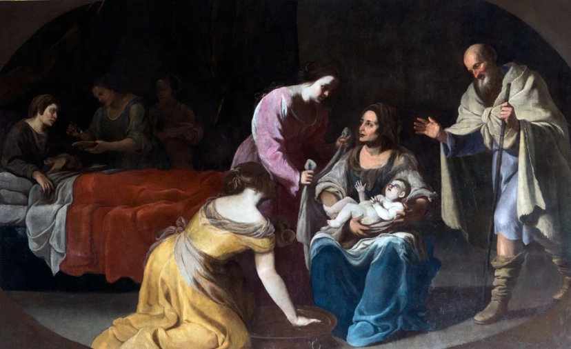 Annella-di-Massimo-La-nascita-della-Vergine.-Chiesa-della-Pieta-dei-Turchini-Napoli