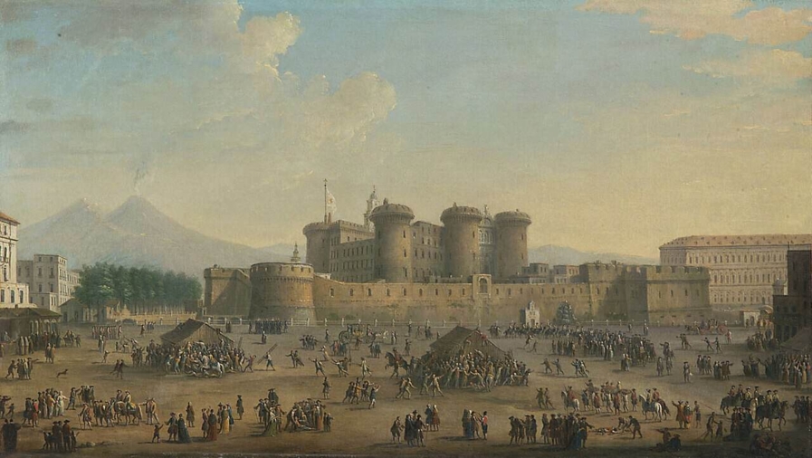 Antonio Joli - Largo di Castello - quadro