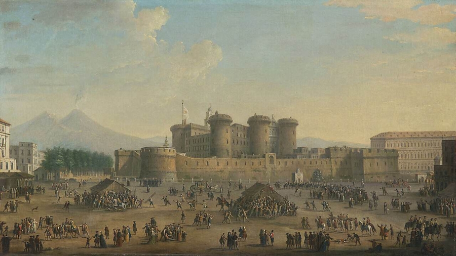 Antonio Joli - Largo di Castello - quadro