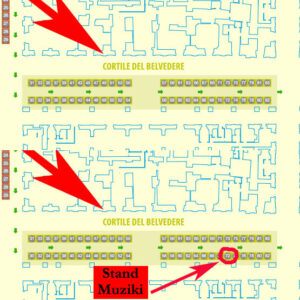 Mappa Cortile Belvedere