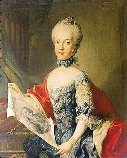 Maria Carolina d'Asburgo . ritratto